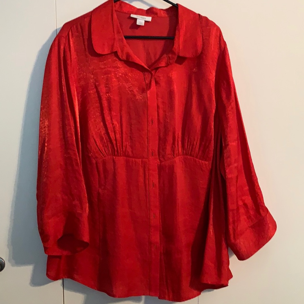 Plus size women’s blouse